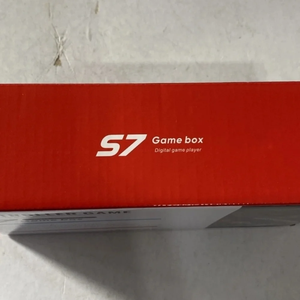 S7 Handheld Game Console - Black and Blue